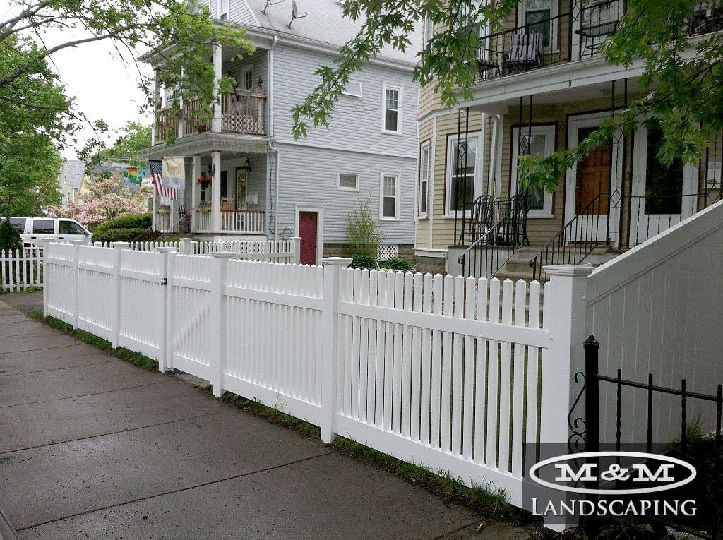 White picket fence